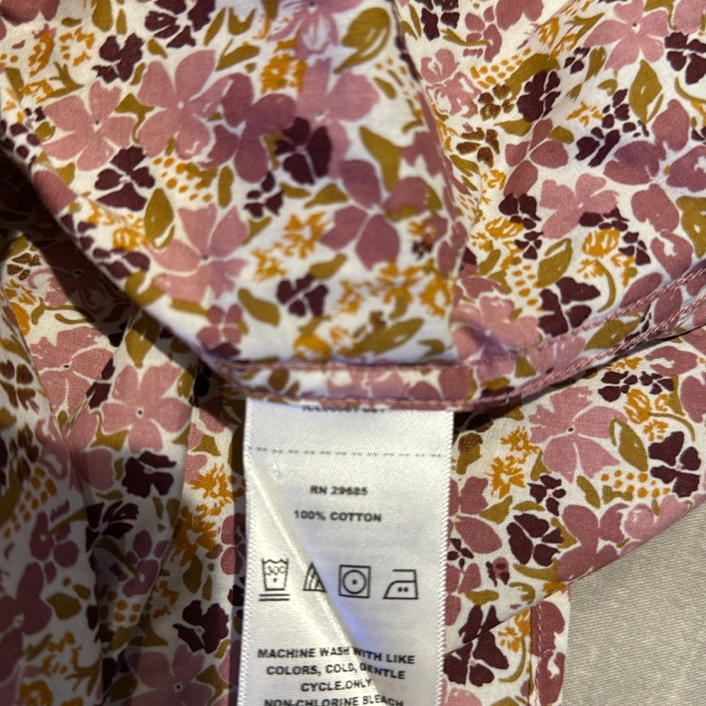 Pendleton Floral blouse - Picture 4 of 5